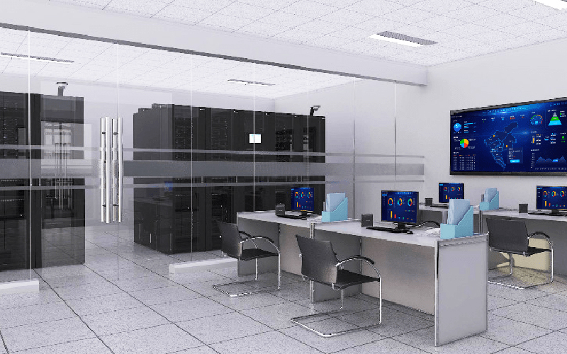 靈臺(tái)鈺圣有機(jī)農(nóng)業(yè)公司安防監(jiān)控、門(mén)禁機(jī)房設(shè)備硬件案例